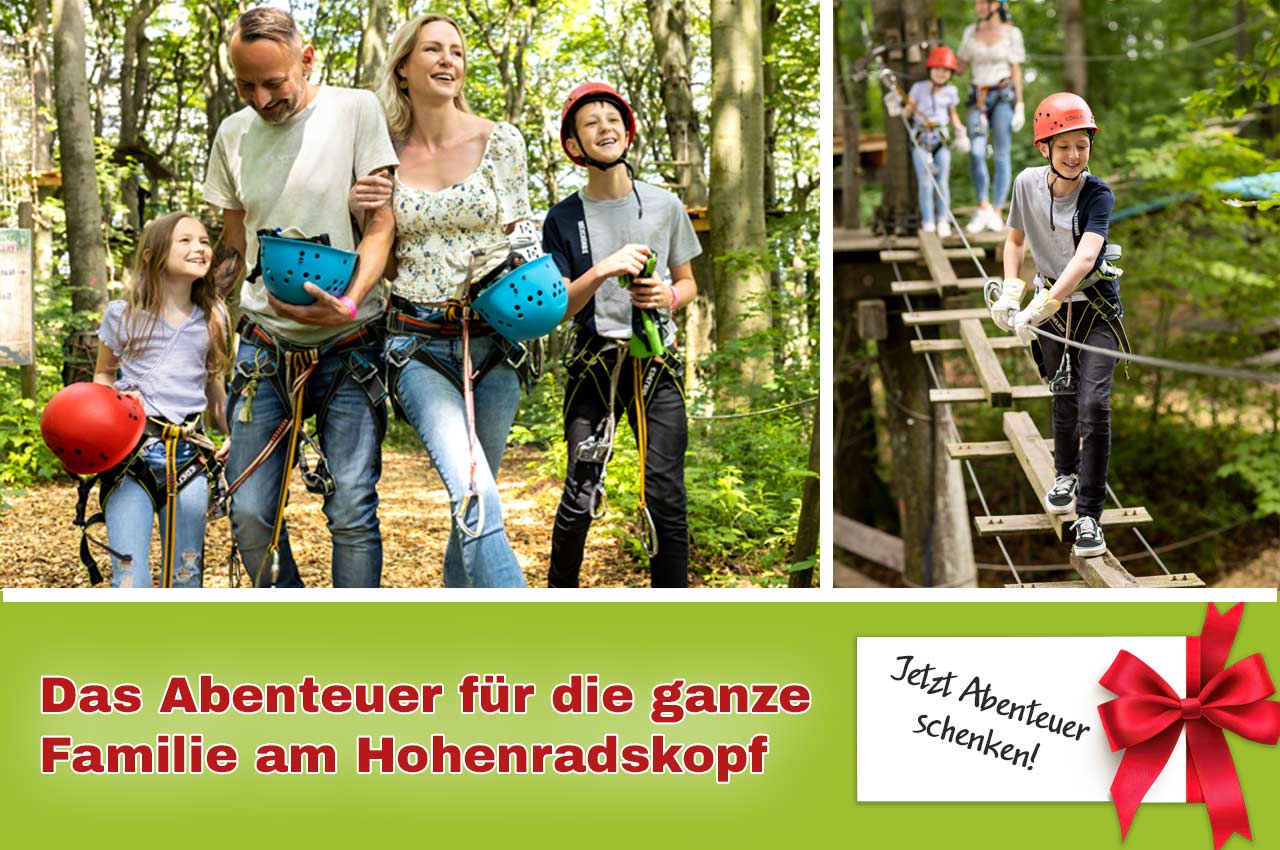 Kletterwald Hohenradskopf